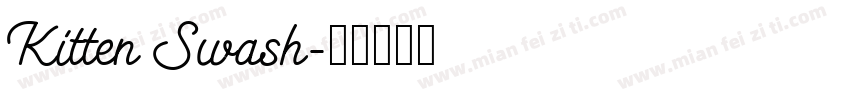 Kitten Swash字体转换